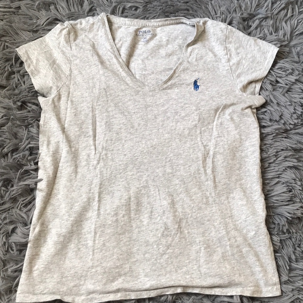 Gray Polo Tee